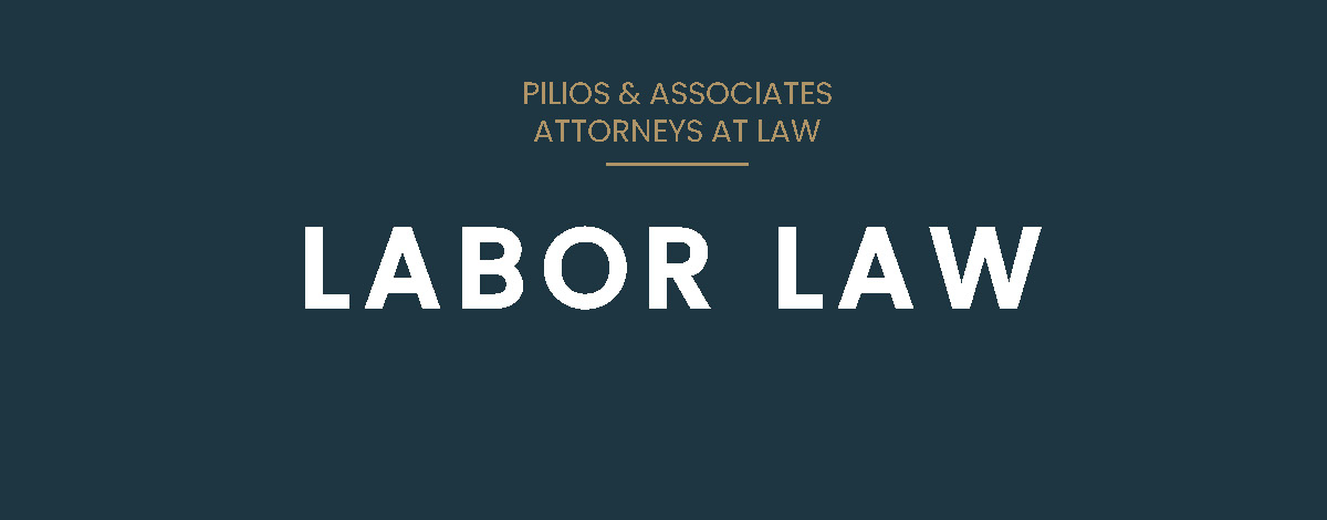 labor law in greece, law firm